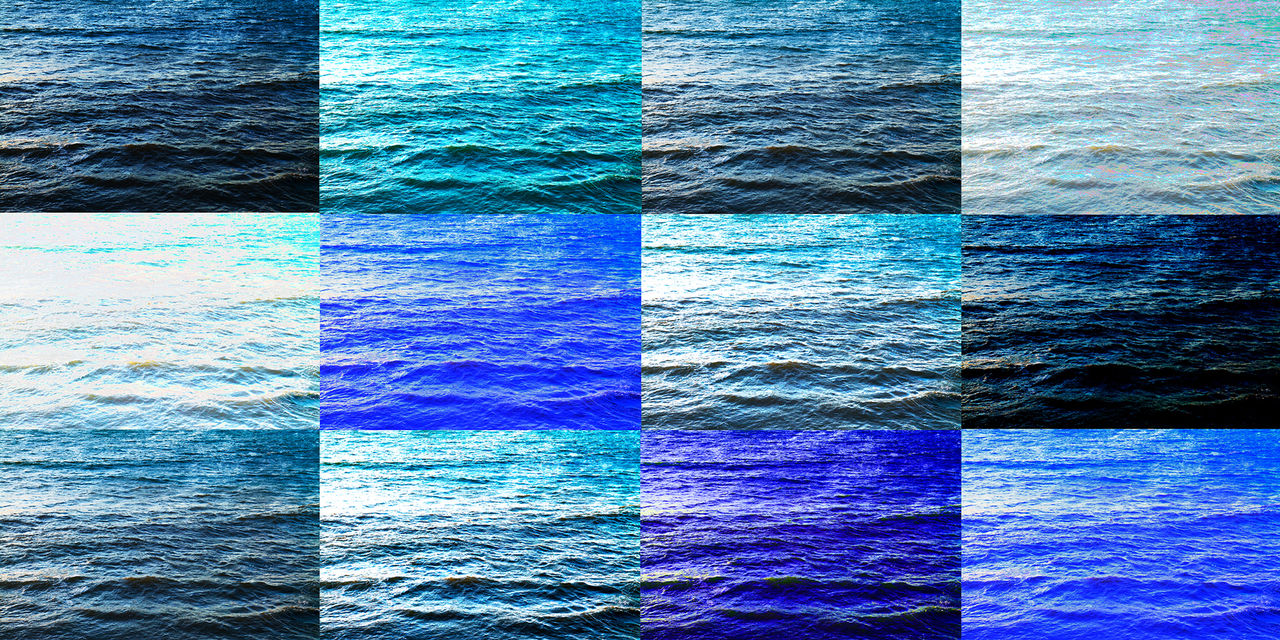 Composition Blue Wave